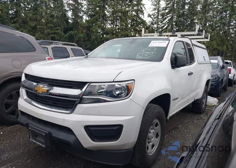 2018 Chevrolet Colorado Wt z USA, uszkodzony, nr VIN 1GCHSBEN8J1207549